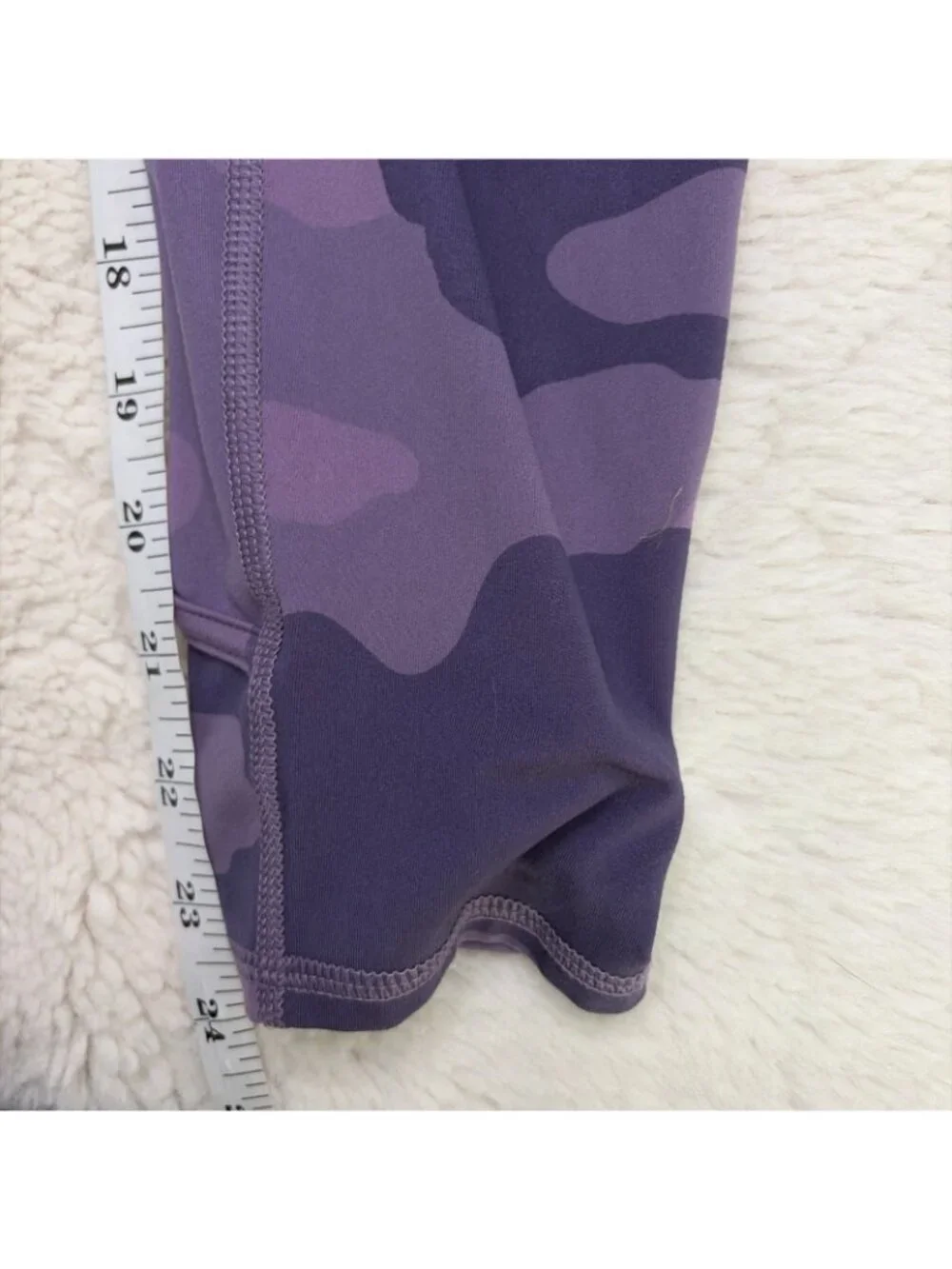 All In Motion Girls Purple Camp Leggings XL 14/16 Athletic